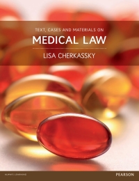 Titelbild: Text, Cases and Materials on Medical Law 1st edition 9781447901204