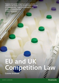 Cover image: EU and UK Competition Law 2nd edition 9781447904441