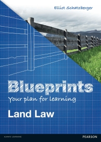 Cover image: Blueprints: Land Law 1st edition 9781447904946