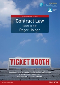 Cover image: Contract Law 2nd edition 9781405858786