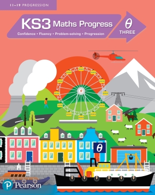 表紙画像: KS3 Maths Progress Student Book Theta 3 Kindle Edition 1st edition 9781447962373