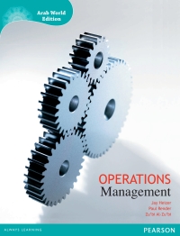 Imagen de portada: Operations Management, Arab World Edition PDF eBook 1st edition 9781447902966