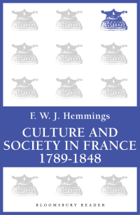 Titelbild: Culture and Society in France 1789-1848 1st edition 9781448205073