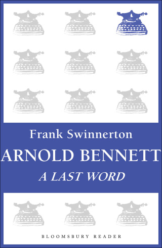 Cover image: Arnold Bennett 1st edition