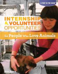 Cover image: Internship & Volunteer Opportunities for People Who Love Animals 9781448882939