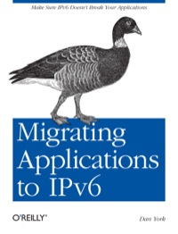 Cover image: Migrating Applications to IPv6 1st edition 9781449307875