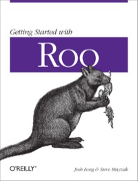 Cover image: Getting Started with Roo 1st edition 9781449307905