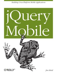 Imagen de portada: jQuery Mobile 1st edition 9781449306687
