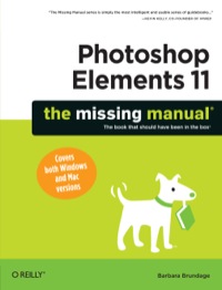 Cover image: Photoshop Elements 11: The Missing Manual 1st edition 9781449316136