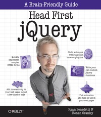 Omslagafbeelding: Head First jQuery 1st edition 9781449393212
