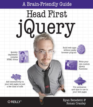 Cover image: Head First jQuery 1st edition 9781449393212