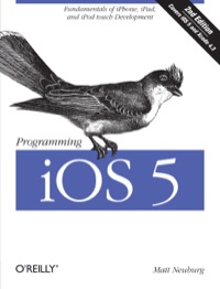Cover image: Programming iOS 5 2nd edition 9781449319342