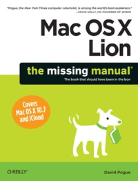 Cover image: Mac OS X Lion: The Missing Manual 1st edition 9781449397494