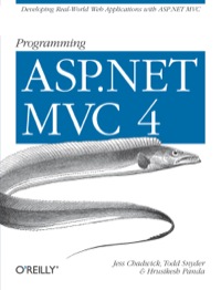 Cover image: Programming ASP.NET MVC 4 1st edition 9781449320317