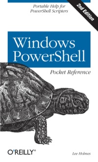 Cover image: Windows PowerShell Pocket Reference 2nd edition 9781449320966