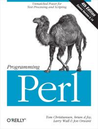 Immagine di copertina: Programming Perl 4th edition 9780596004927