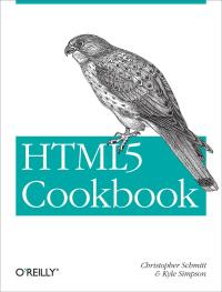 Imagen de portada: HTML5 Cookbook 1st edition 9781449396794