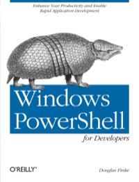 Cover image: Windows PowerShell for Developers 1st edition 9781449322700