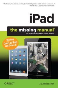 Cover image: iPad: The Missing Manual 5th edition 9781449325565