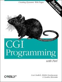 Cover image: CGI Programming with Perl 2nd edition 9781565924192