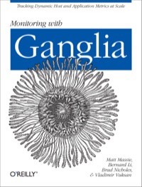 Cover image: Monitoring with Ganglia 1st edition 9781449329709