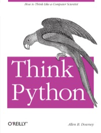 Cover image: Think Python 1st edition 9781449330729