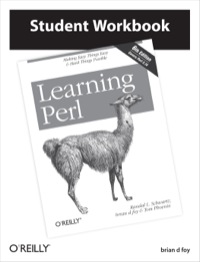 Cover image: Learning Perl Student Workbook 2nd edition 9781449335205