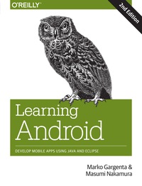 Cover image: Learning Android 2nd edition 9781449319236