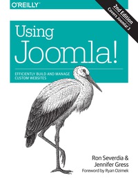 表紙画像: Using Joomla! 2nd edition 9781449345396