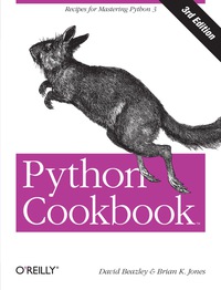 Cover image: Python Cookbook 3rd edition 9781449340377