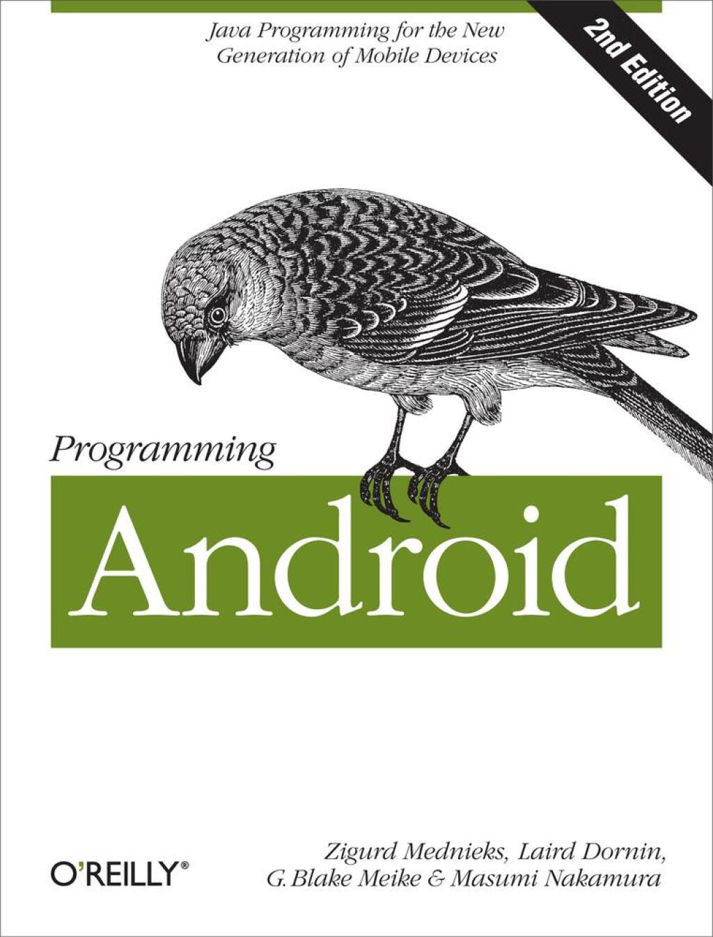 Programming Android Java Programming for the New Generation of Mobile Devices 2nd Edition