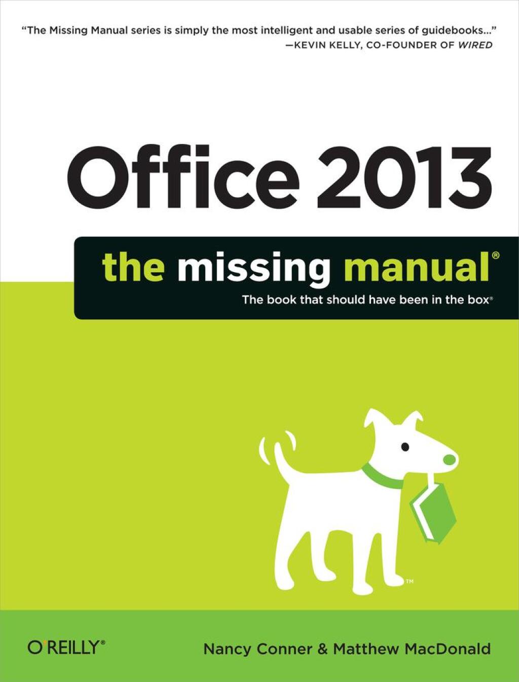 Office 2013: The Missing Manual 1st Edition