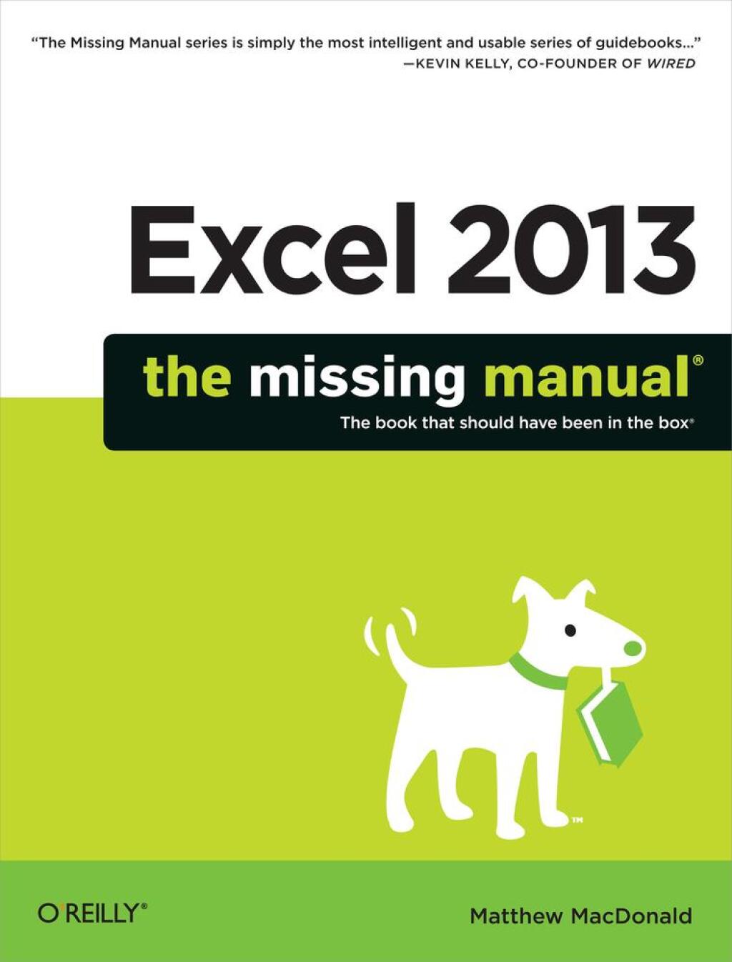 Excel 2013: The Missing Manual 1st Edition