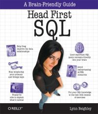 Cover image: Head First SQL 1st edition 9780596526849