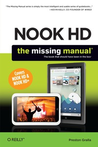 Imagen de portada: NOOK HD: The Missing Manual 2nd edition 9781449359539