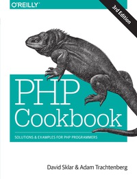 Imagen de portada: PHP Cookbook 3rd edition 9781449363758