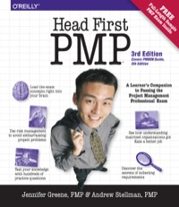 Cover image: Head First PMP 3rd edition 9781449364915