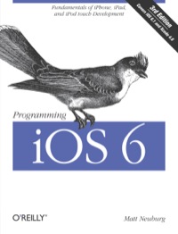 Cover image: Programming iOS 6 3rd edition 9781449365769