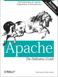 Cover image: Apache: The Definitive Guide 3rd edition 9780596002039