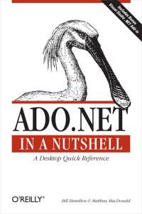 Cover image: ADO.NET in a Nutshell 1st edition 9780596003616
