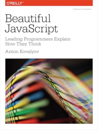 Imagen de portada: Beautiful JavaScript 1st edition 9781449370756