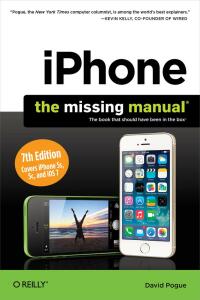 Cover image: iPhone: The Missing Manual 7th edition 9781449362232