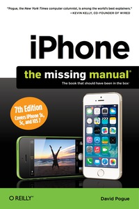 Imagen de portada: iPhone: The Missing Manual 7th edition 9781449362232