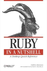 Titelbild: Ruby in a Nutshell 1st edition 9780596002145