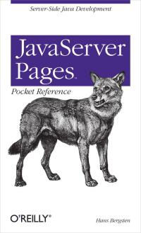 Cover image: JavaServer Pages Pocket Reference 1st edition 9780596002312