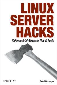 Imagen de portada: Linux Server Hacks 1st edition 9780596004613