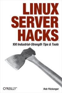 Imagen de portada: Linux Server Hacks 1st edition 9780596004613