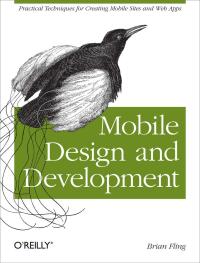 صورة الغلاف: Mobile Design and Development 1st edition 9780596155445