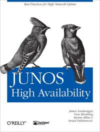 表紙画像: JUNOS High Availability 1st edition 9780596523046