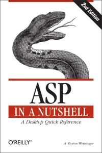 Cover image: ASP in a Nutshell 2nd edition 9781565928435